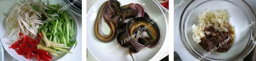 沙茶炒鳝丝的做法