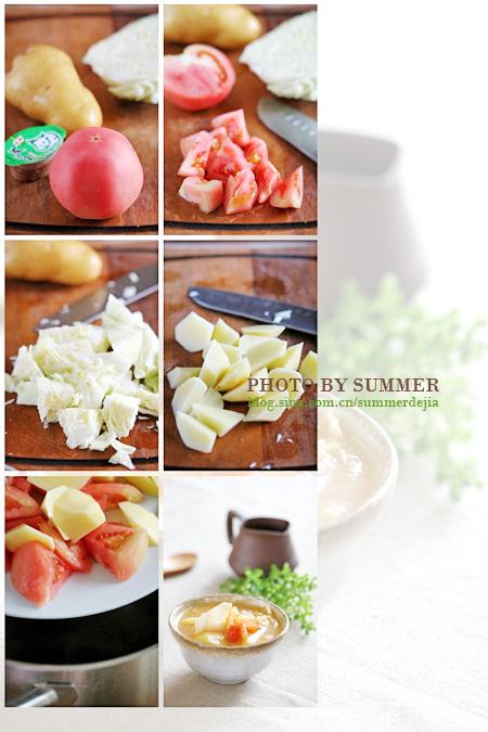 番茄土豆汤的做法