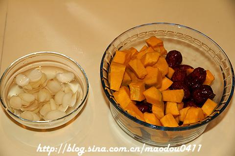 红枣南瓜百合蒸的做法