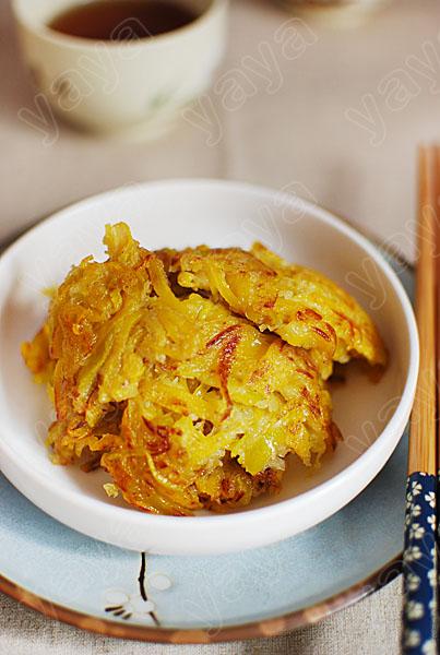 面托南瓜的做法