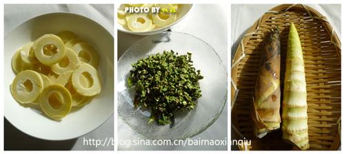 香椿裹鲜笋和油焖雷笋尖的做法