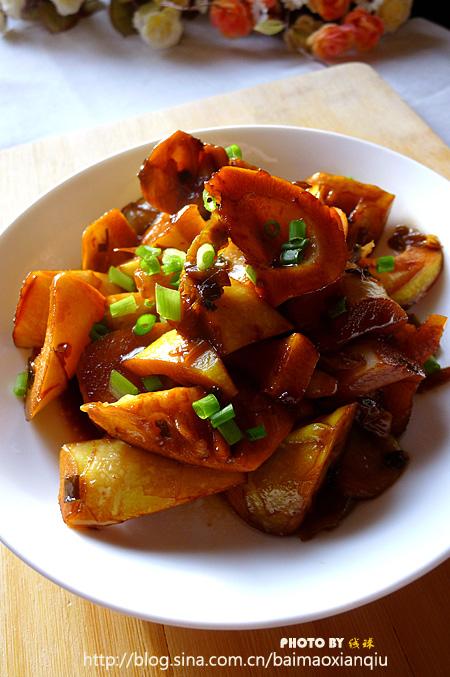 香椿裹鲜笋和油焖雷笋尖的做法