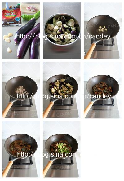 酱焖茄子的做法
