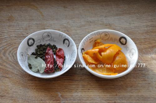 黄酒陈皮烧排骨的做法