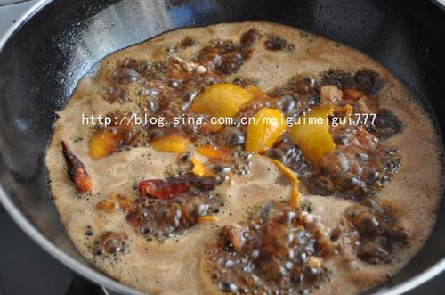 黄酒陈皮烧排骨的做法