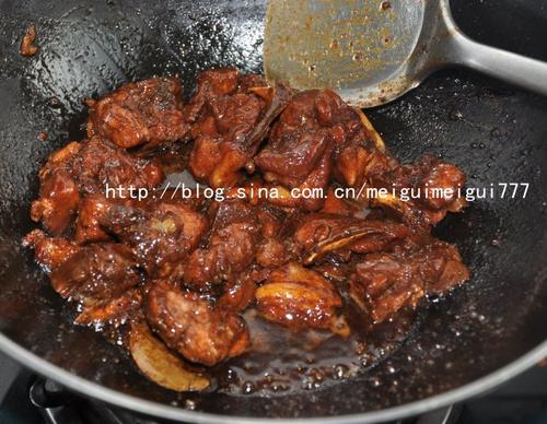 黄酒陈皮烧排骨的做法
