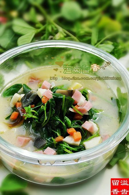 上汤草子的做法