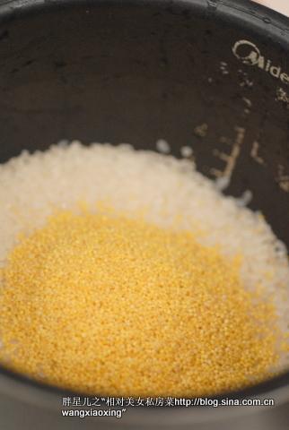 电饭锅腊肉杂粮饭的做法