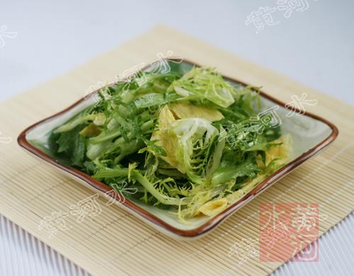 鸡蛋拌苦苣的做法