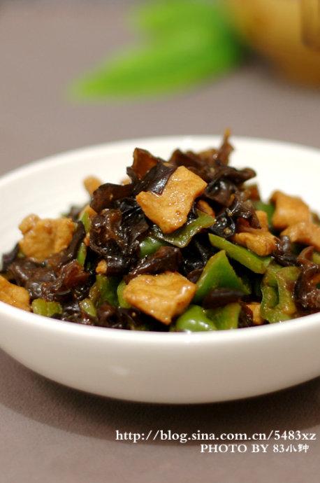 木耳肉片的做法