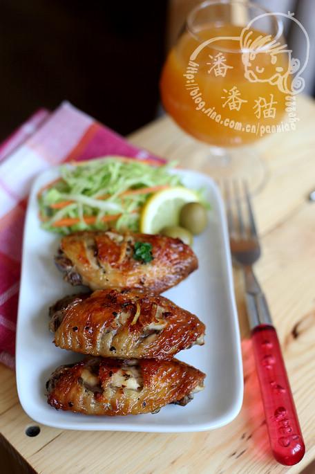 香草烤鸡翅的做法