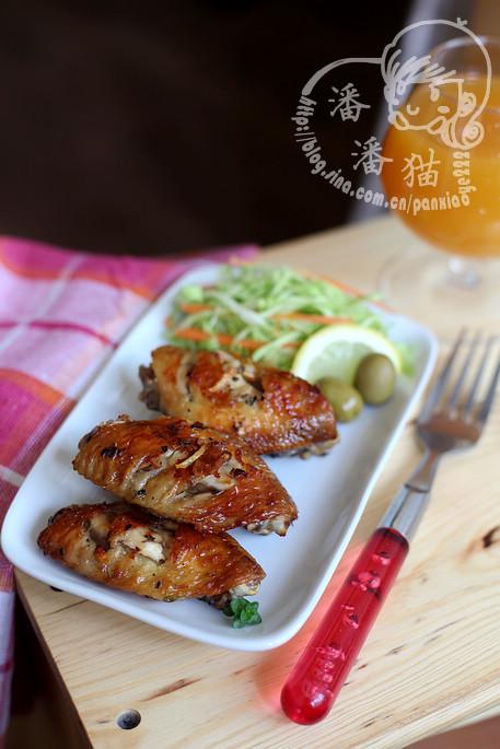 香草烤鸡翅的做法