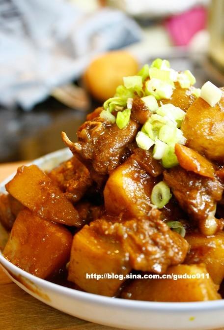 柱候酱鸭块的做法