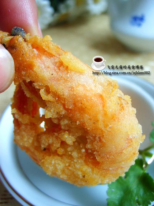 酥炸虾的做法