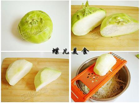 凉拌丕蓝丝的做法