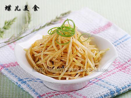 凉拌丕蓝丝的做法