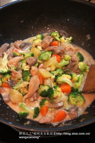 鸡肉蔬菜奶酪焗饭的做法