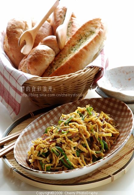 咖喱干萝卜丝的做法