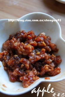 肉末四季豆的做法