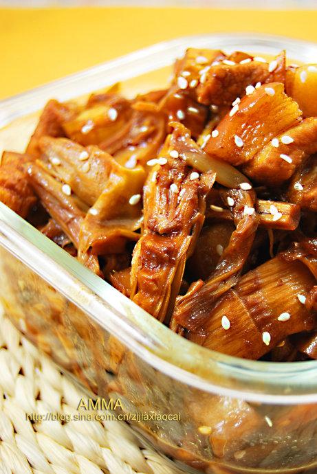 红烧肉焖笋的做法