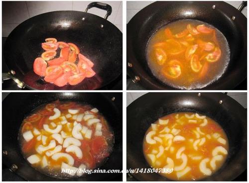 番茄老黄瓜汤的做法