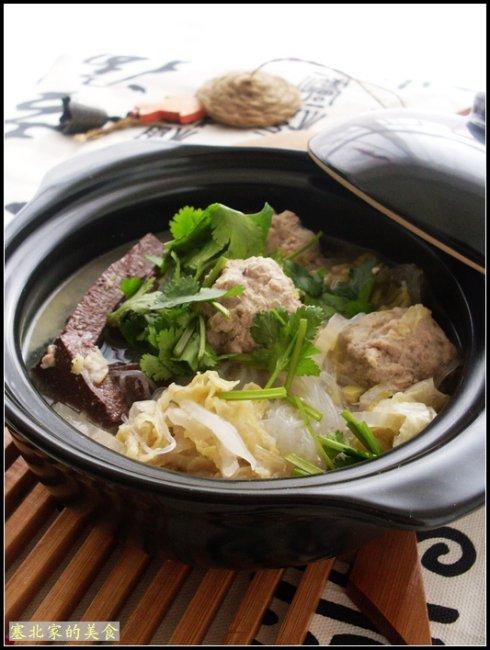 酸菜羊肉丸子的做法