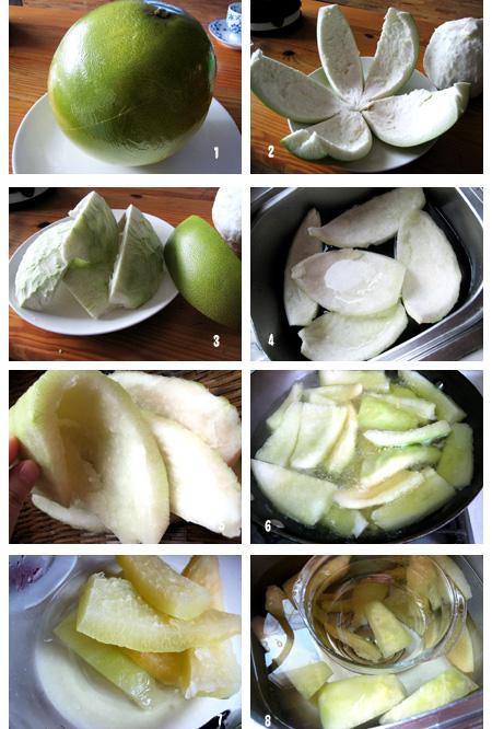 素烧柚子瓤的做法