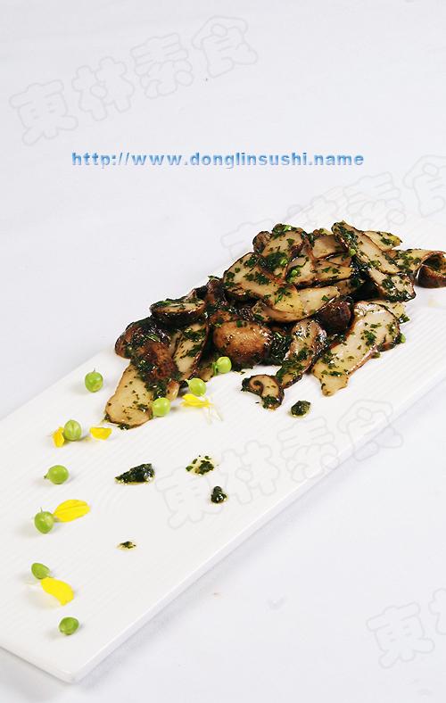 黄油罗勒煎松茸的做法