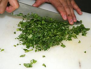 黄油罗勒煎松茸的做法