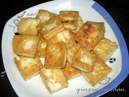 豆芽炒豆腐的做法