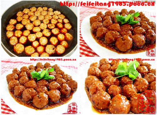 日式照烧肉丸的做法