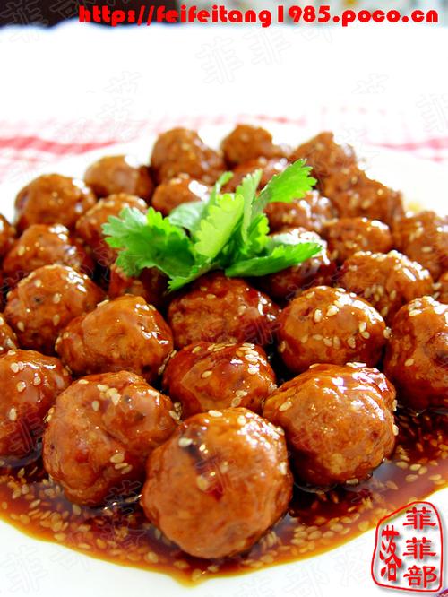 日式照烧肉丸的做法