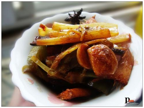 陈年黄酒焖五花肉的做法