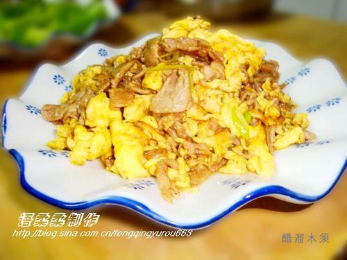 醋熘木须的做法