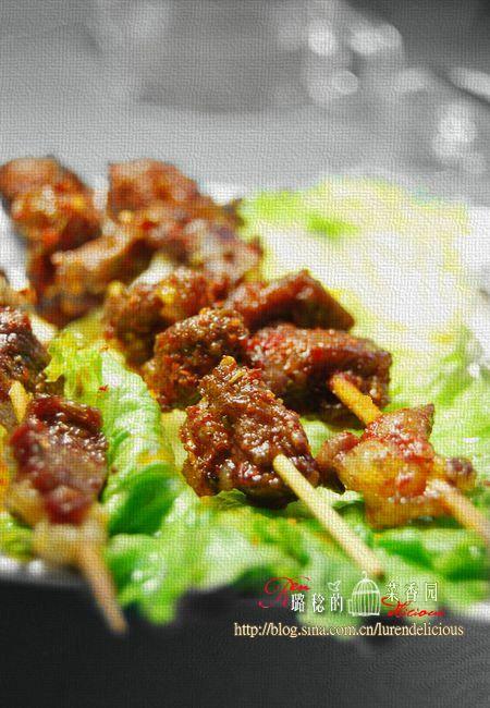 烤羊肉串的做法