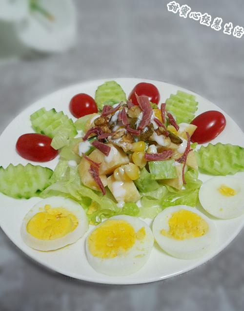 酸奶生菜沙拉的做法