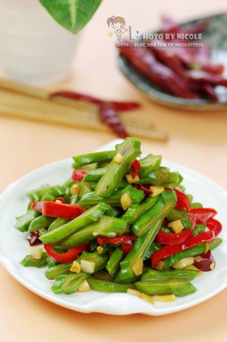辣炒刀豆的做法