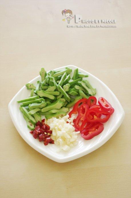 辣炒刀豆的做法