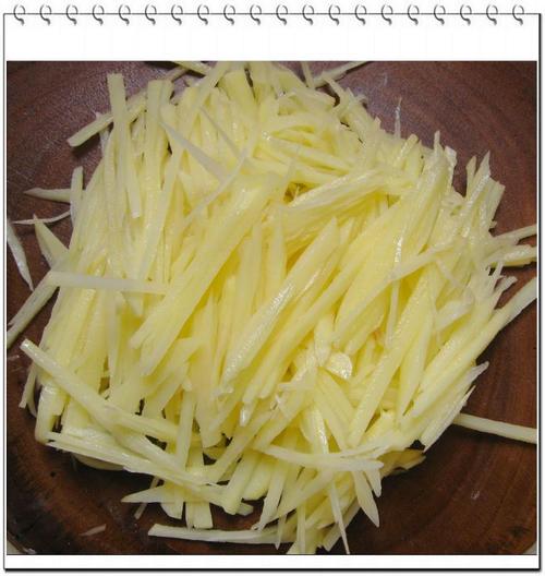 家常清炒土豆丝的做法