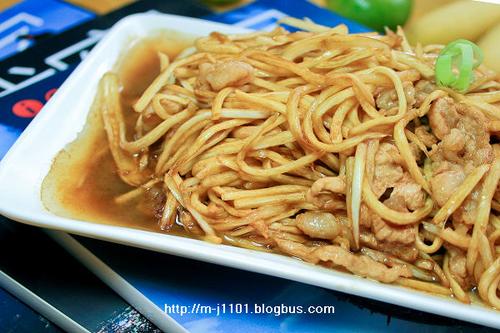 茭瓜炒肉丝的做法