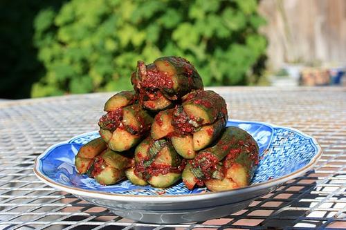 韩式辣黄瓜的做法