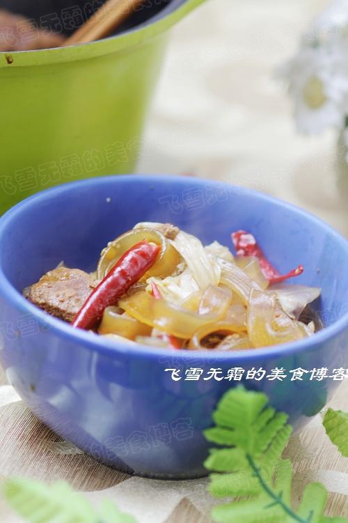 猪肉酸菜炖粉条的做法