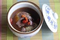 猪心炖榴莲的做法