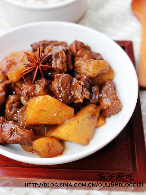 山药炖红烧肉的做法