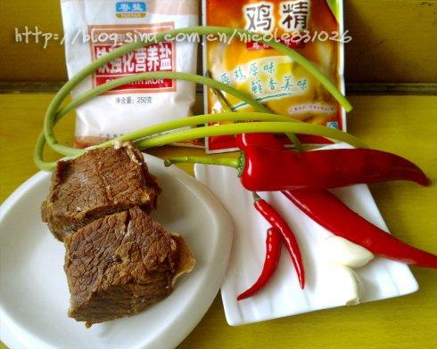 小炒牛肉片的做法