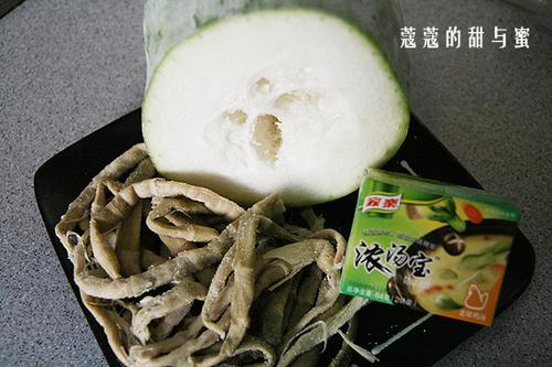 扁尖冬瓜汤的做法