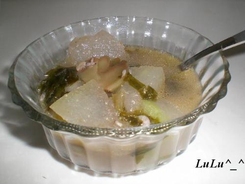 冬瓜紫菜汤的做法