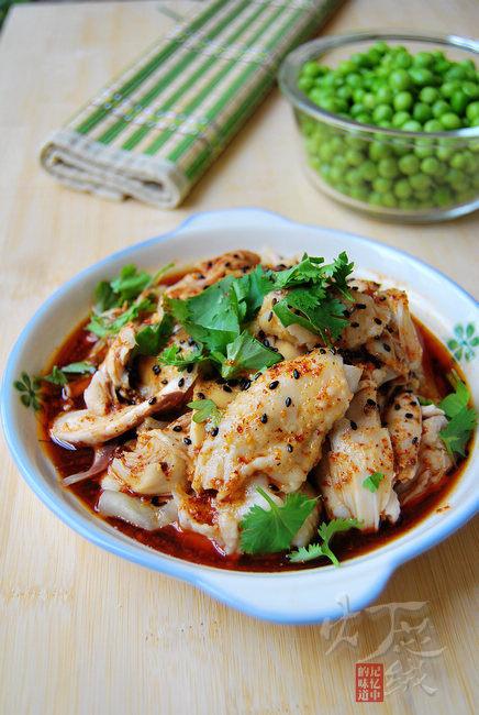 麻辣口水鸡的做法