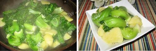芥菜番薯汤的做法