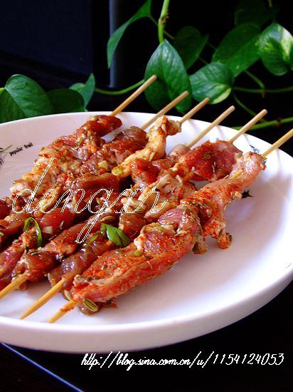 新疆烤羊肉串儿的做法